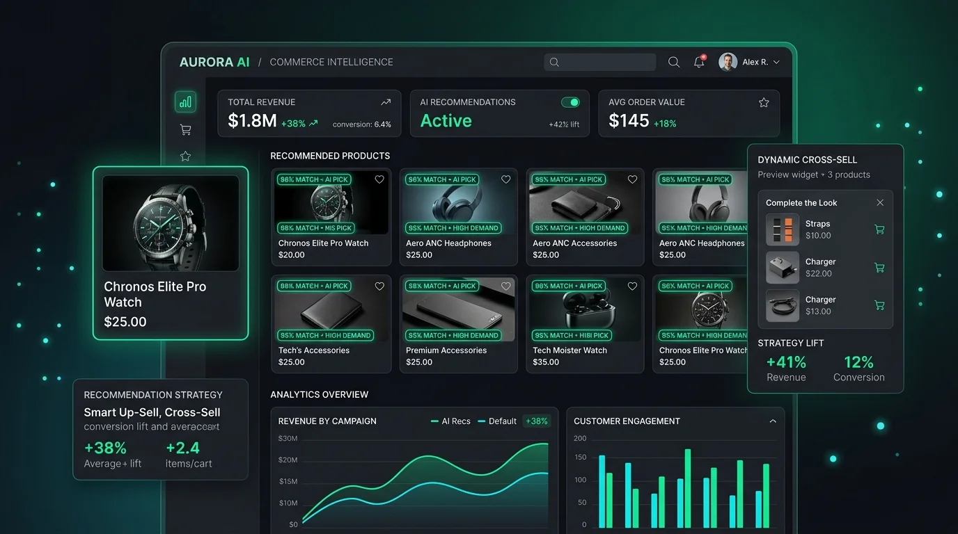 AI-Powered Product Recommendation Engine that Boosted Revenue by 38%